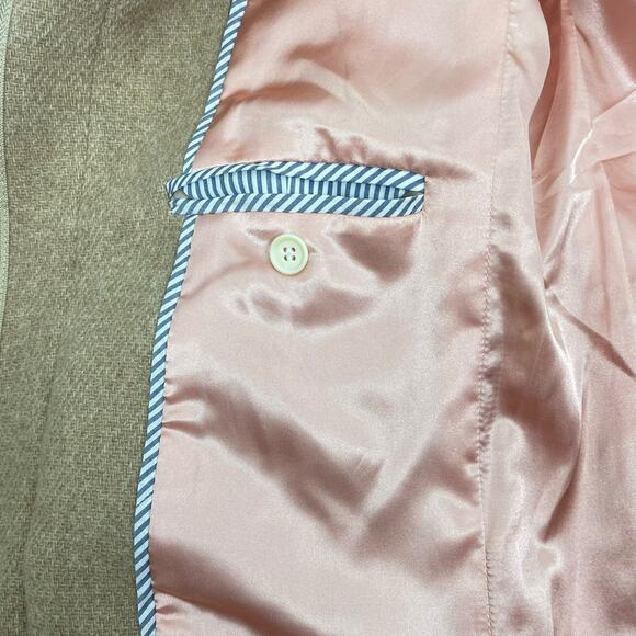 J. Crew Cocoon Coat in Italian Stadium Cloth Wool Blend Tan Size 0 - Picture 12 of 12